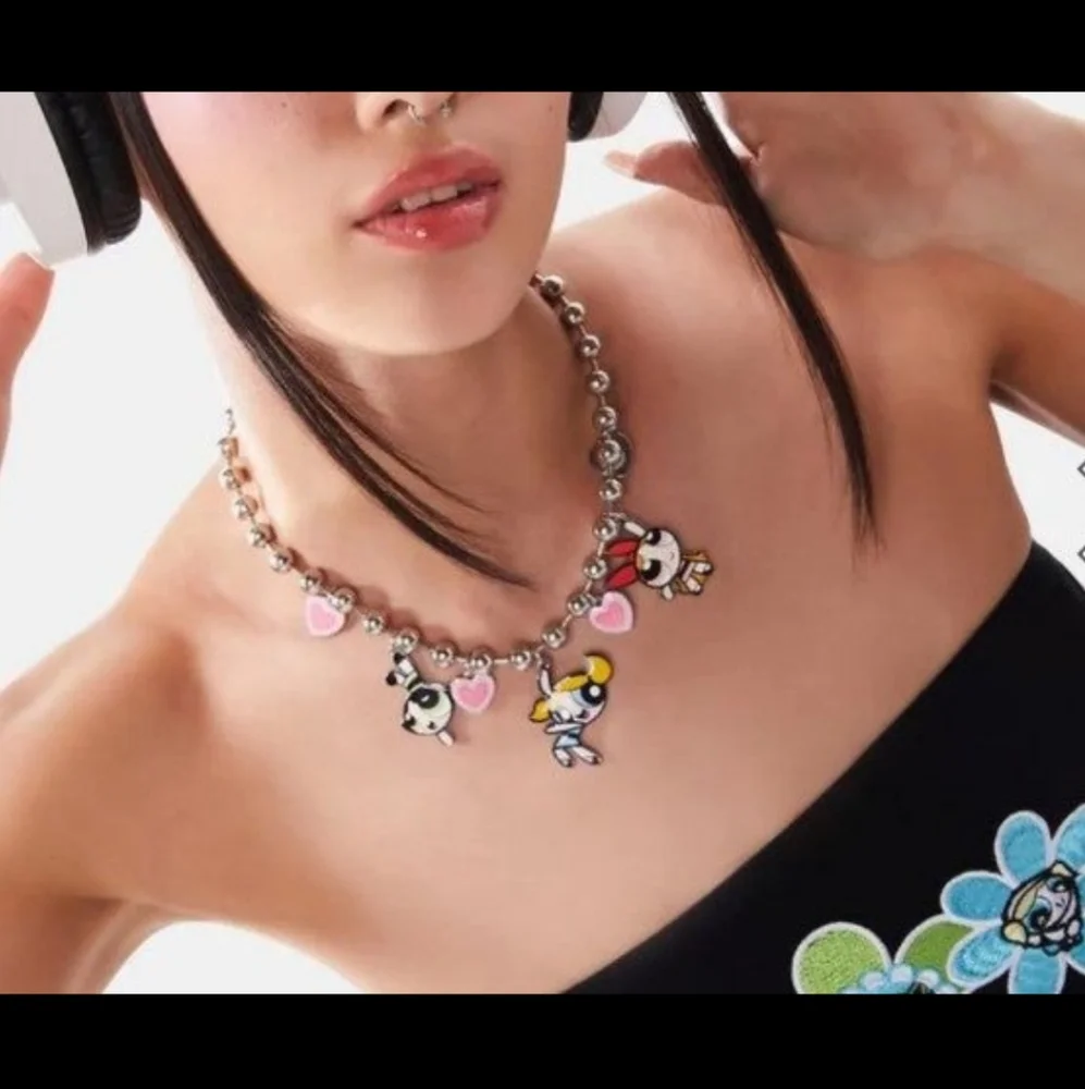 Y2k Powerpuff girls necklace - Picture 3 of 3